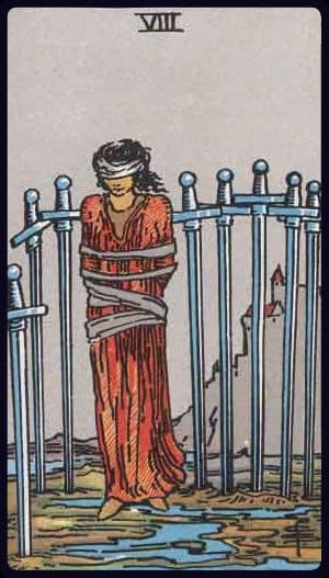 Eight of Swords, Reversed